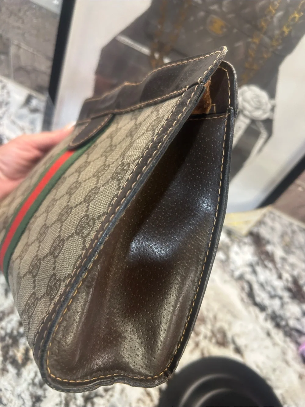 Gucci toiletry bag
